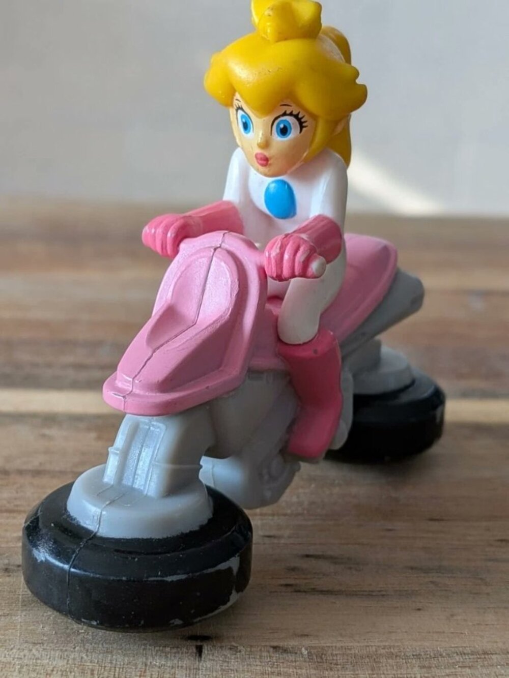 Princess Peach Riding Motorcycle Toy McDonald's